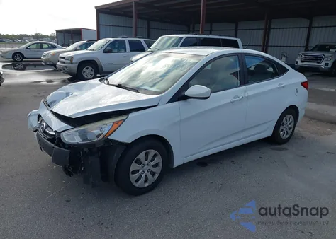 2015 Hyundai Accent Gls z USA, uszkodzony, nr VIN KMHCT4AE2FU841238